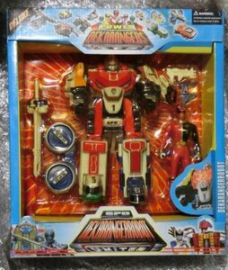 海外デカレンジャーロボ プラデラ デラックス DELUXE SPD DEKARANGER ROBOT PLASTIC 合体 変形 特撮 特捜戦隊 車 CAR POWER RANGERS 