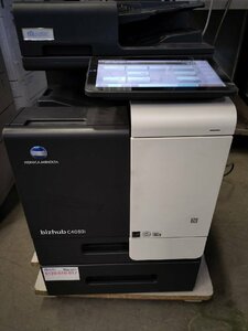 ■印字極少2636枚★コニカミノルタ konica minolta bizhub C4050i A4フルカラー複合機　増設/2段　C・F・P・S 動作良好 【D0124Z8BH】