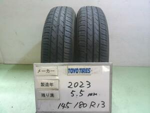 中古 トーヨー タイヤ 145/80R13