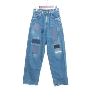 LEE LOOSE STRAIGHT JEAN Sサイズ インディゴ リー ルーズストレートデニムパンツ ジーンズ