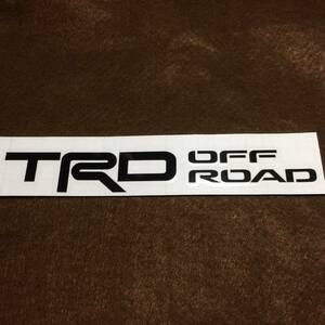 TRD OFF ROAD切り文字ステッカー　40cm