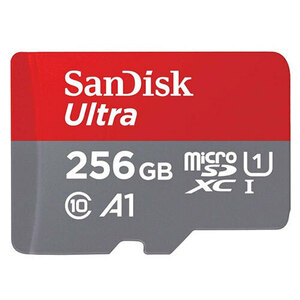 SanDisk microSDXCカード 25G6B Ultra UHS-1 A1 R:150MB/s 海外リテール品 SDSQUAC-256G-GN6MN