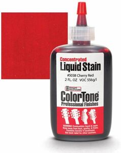 米StewMac社 ColorTone Cherry Red 5038 リキッドステイン ボディ＆ネックの着色剤 #STEWMAC-CTSTAIN-5038