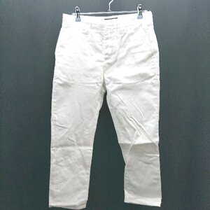 ◇ stunning lure dickies コラボ カジュアル テーパード ジップフライ パンツ サイズ0 ホワイト レディース E