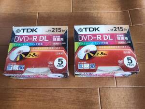 未使用品　TDK　DVD-R　DL　2セット　ジャンク