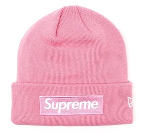 シュプリーム ニューエラ ボックスロゴ ビーニー ピンク Supreme New Era Box Logo Beanie Dusty Pink 24FW AW 