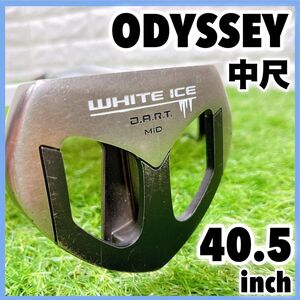 オデッセイ WHITE ICE 単品クラブ パター 中尺 40.5インチ 右利き ODYSSEY ホワイトアイス ロングパター ネオマレット