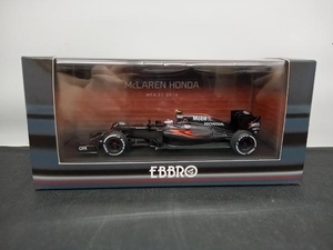 EBBRO 1/43 McLaren Honda MP4-31 2016 No.22 JensonButton エブロ