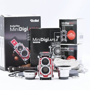 ローライ Rollei ROLLEIFLEX ローライフレックス ミニデジ MiniDigi AF5.0 レッド