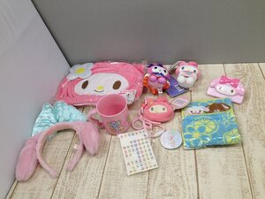 ◇サンリオ 《大量セット》マイメロディ カチューシャ キャップタオル ぬいぐるみほか 10点 6L81 【80】