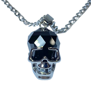 【美品】SWAROVSKI スワロフスキー 1111588 N The Skull ペンダント ネックレス