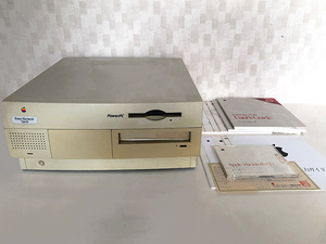 ＜Apple＞PowerMacintosh7200/90（FDD、増設メモリ、取扱説明書、保証書付き・中古品）