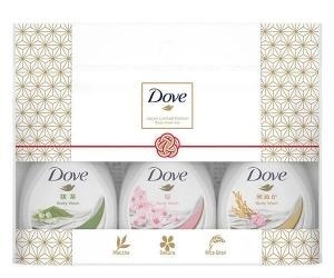 ユニリーバ Dove ダヴ 旅行用 ミニボトル 3個入り