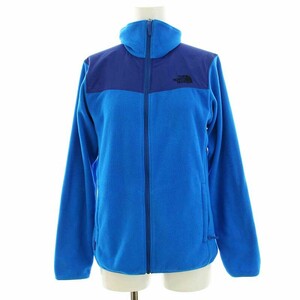 ザノースフェイス THE NORTH FACE マウンテンバーサマイクロジャケット ジップアップ M 青 ブルー NLW21404 /KQ レディース