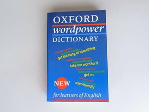 tr1807　OXFORD WORDPOWER DICTIONARY　