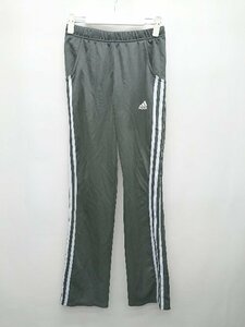 ◇ adidas アディダス キッズ 子供服 パンツ サイズ160 グレー メンズ P