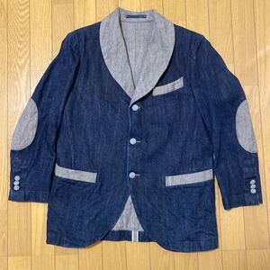 evisu yamane テーラードジャケット　デニム　38