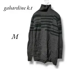 【ギャバジンケーティー】gabardine k.t　ウールニット　Mサイズ