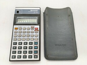 送料無料 中古 SHARP シャープ 関数電卓 EL-560 Scientific calculator サイエンティフィックカルキュレーター 計算機 1007や9 E1 定250