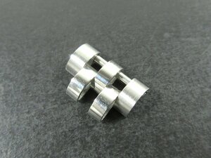 ①【ロレックス】純正 デイトジャスト ボーイズ用 12mm ジュビリーブレス用 ステンレススチール 1コマ