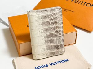 【希少】LV クロコ サハラ ヒマラヤ オーガナイザー ドゥ ポッシュ LOUIS VUITTON カードケース ルイヴィトン