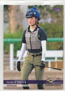 BBMスポーツトレーディングカード　インフィニティ2023　レギュラー　93　藤田菜七子（競馬）