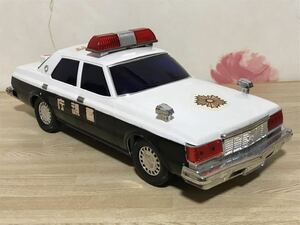 当時物　トヨタ クラウン パトロールカー 大きなミニカー 日本製 アルプス ALPS TOY TOYOTA CROWN POLICE CAR JAPAN 旧車 鬼クラウン