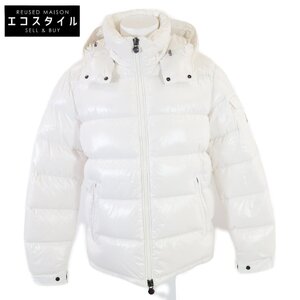 国内正規/23年製 MONCLER モンクレール MAYAマヤ フード付 ダウン ジャケット 3 ホワイト メンズ