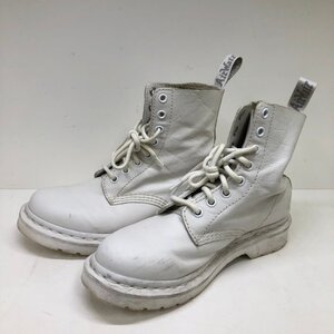 Dr.Martens ドクターマーチン THE ORIGINAL 8ホールブーツ シューズ レザー ホワイト UK4 241206SK490308