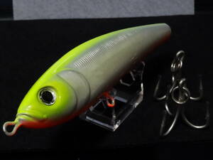 実釣未使用品☆☆ザウルス トビペンシル 180F 70g/ SAURUS TOBI PENCIL 180F フックのおまけ付