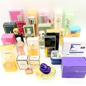 【Y-11】香水　CHANEL　COCO　No.5　ALLURE　Ferragamo　BVLGARI　ANNA SUI他　パフューム　フレグランス　ヘアミスト　おまとめ　現状品