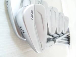 貴重なレフティ!!! ◆◆ 良品 PING i59 FORGED グリーンドット KBS TOUR 90 Sフレックス ピン ◆◆ 5#-Pw 6本セット