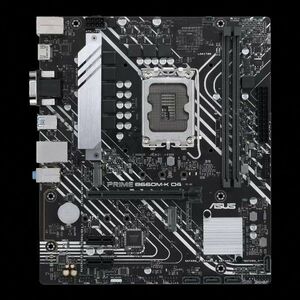 ASUS PRIME B660M-K D4 LGA 1700 Intel B660 SATA 6Gb/s Micro ATX Intel Motherboard