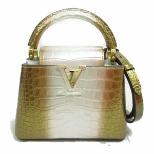 ルイ・ヴィトン カプシーヌMINI ショルダーバッグ ブランドオフ LOUIS VUITTON ショルダーバッグ クロコ 中古 レディース