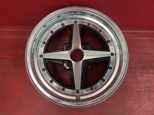 WORK Equip ワーク　エクイップ　15x6.5J PCD：100/4H オフセット：+26 １本　旧車 深リム 当時物 SSR RAYS BBS