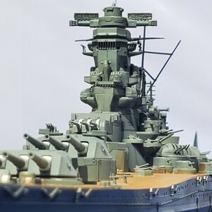 完成品 プラモデル　ハセガワ　1/450 戦艦大和