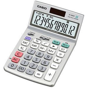 【新品】カシオ計算機 CASIO グリーン購入法適合電卓 ジャストタイプ12桁 JF-120GT-N