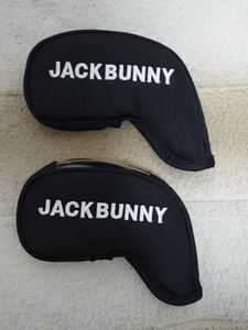 美品☆JACK BUNNY ジャックバニー アイアンカバー BK 2個セット☆