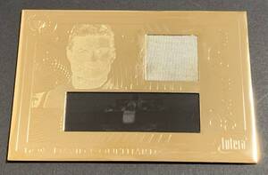 2006 Futera Grand Prix MemoCell 24ct Gold Plate David Coulthard /175 Memorabilia Formula 1 F1 デビッド・クルサード メモラビリア