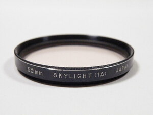 ◎ 52mm SKYLIGHT 1A スカイライト フィルター 保護用