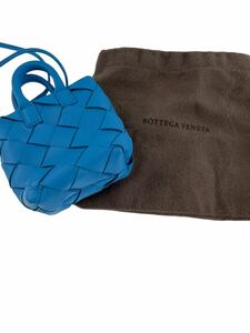 BOTTEGA VENETA ボッテガヴェネタ キーリングチャーム　水色　バッグチャーム