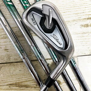 (中古)タイトリスト T300 アイアンセット 6-9P 5本組 Sフレックス NSプロ950GH neo 右利き用 Cランク Titleist ゴルフクラブ