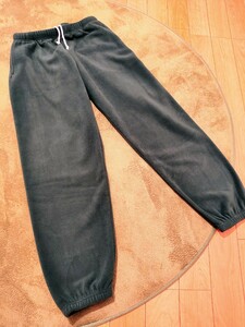 【美品】ロサンゼルスアパレル POLAR FLEECE SWEATPANT フリースパンツ グリーン Lサイズ