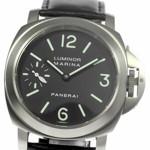 パネライ PANERAI PAM00061 ルミノール マリーナ スモールセコンド 手巻き メンズ 箱・保証書付き_797155