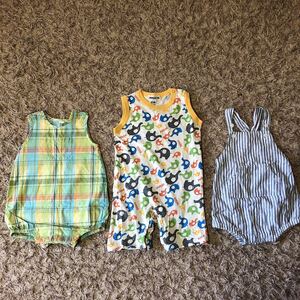 ベビー服 babyGAP ロンパース 80サイズ 3着まとめて