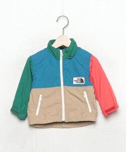 「THE NORTH FACE」 「KIDS」ワンポイントナイロンブルゾン 80 ベージュ キッズ