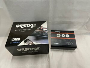 【中古 通電のみ確認済 ジャンク品扱い】ORANGE Valve Tester VT-1000 真空管テスター チューブテスター オレンジ 音楽 ギター