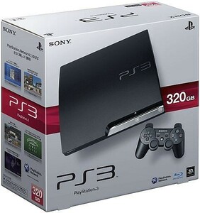 中古PS3ハード プレイステーション3本体 チャコール・ブラック(HDD 320GB)