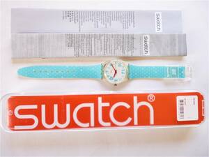 未使用ですが不動 ディスプレイ/部品取り用 スウォッチ レギュラーモデル Swatch 2010年 品番GE164C DCTgarden.com10周年記念モデル