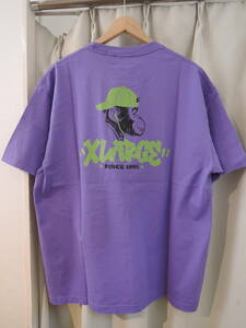 X-LARGE XLARGE エクストララージ TAGGING LOGO S/S TEE 紫 Lサイズ 人気 商品送料￥230～ 